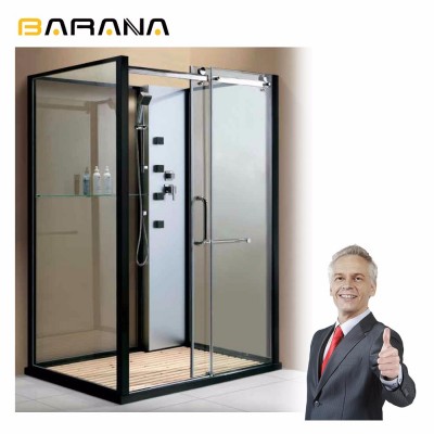 Hot selling and popular rectangular one person modern style steam shower room form China